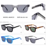 Marco classic square acetate sunglasses - wholesale from Dongtian eyewear factory