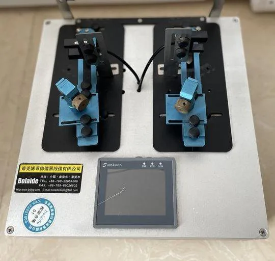 Eyewear QC laboratory testing equipment — certificates mean little without daily physical testing behind them